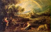 Peter Paul Rubens Landscape with a Rainbow oil on canvas
